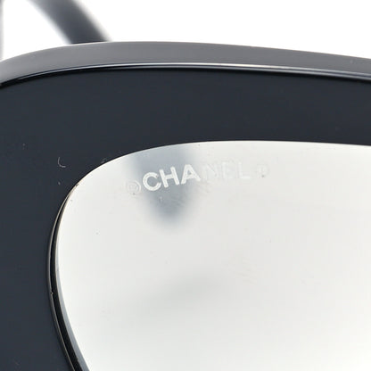 Chanel Acetate Crystal CC Butterfly Sunglasses 71417A Black 7 of 7