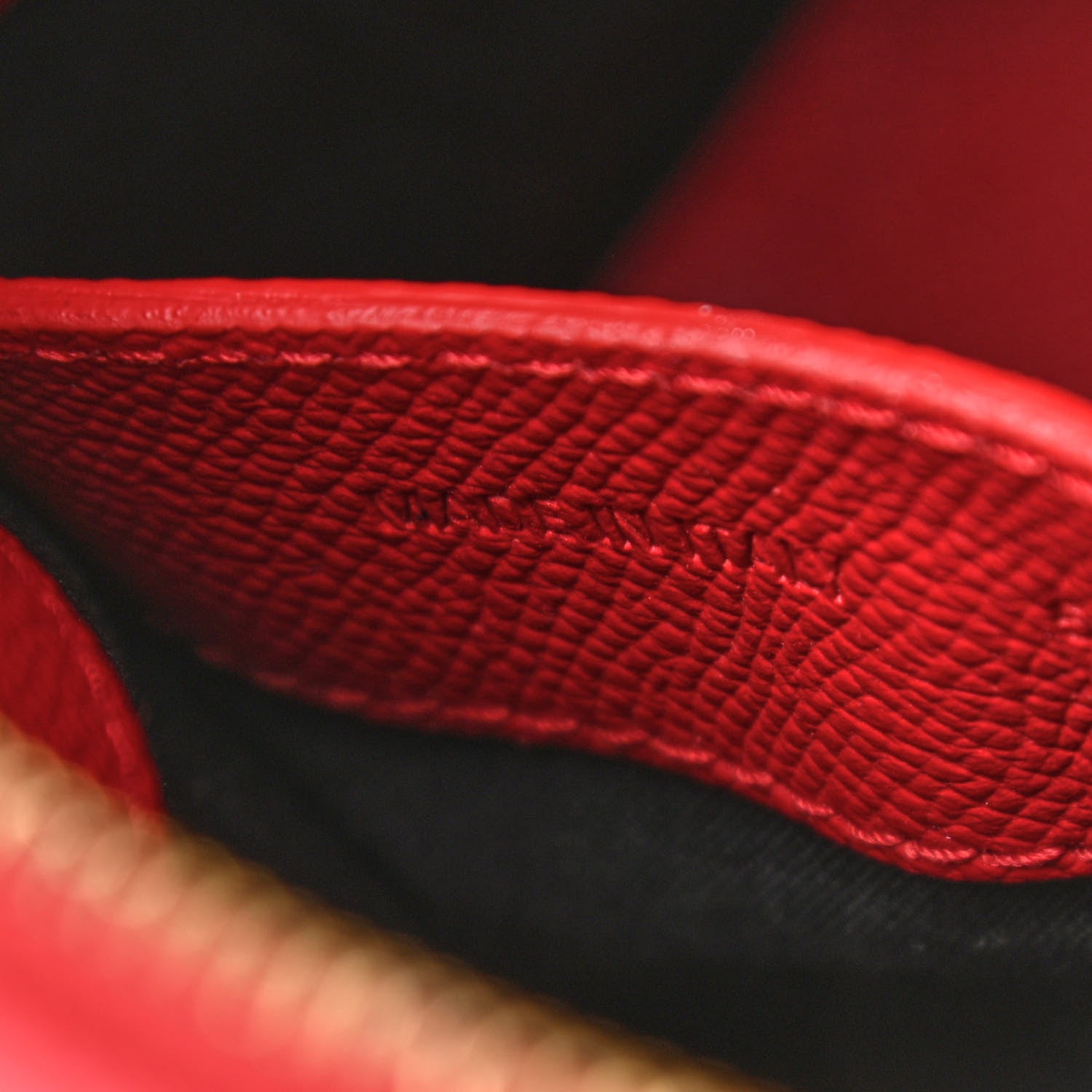 Balenciaga Signature Grained Calfskin Logo XXS Ville Top Handle Bag Rouge Lantern Black 8 of 12