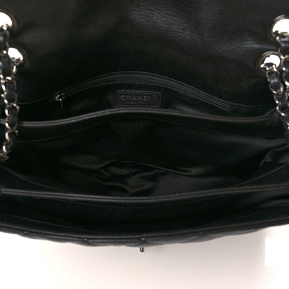 Chanel Lambskin Quilted Chanel 3 Maxi Flap Bag Black 4 of 6
