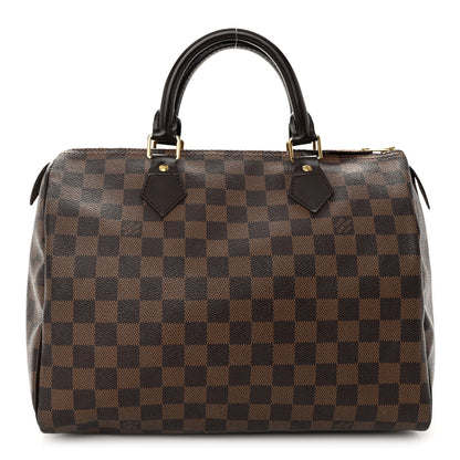 Louis Vuitton Damier Ebene Speedy 30 1 of 9