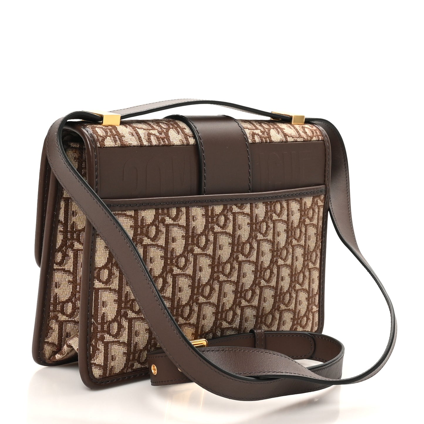 Oblique 30 Montaigne Flap Bag Brown