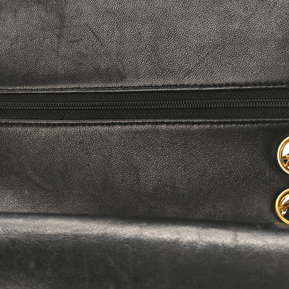 Chanel Lambskin Quilted Small Double Flap Black 13 of 13