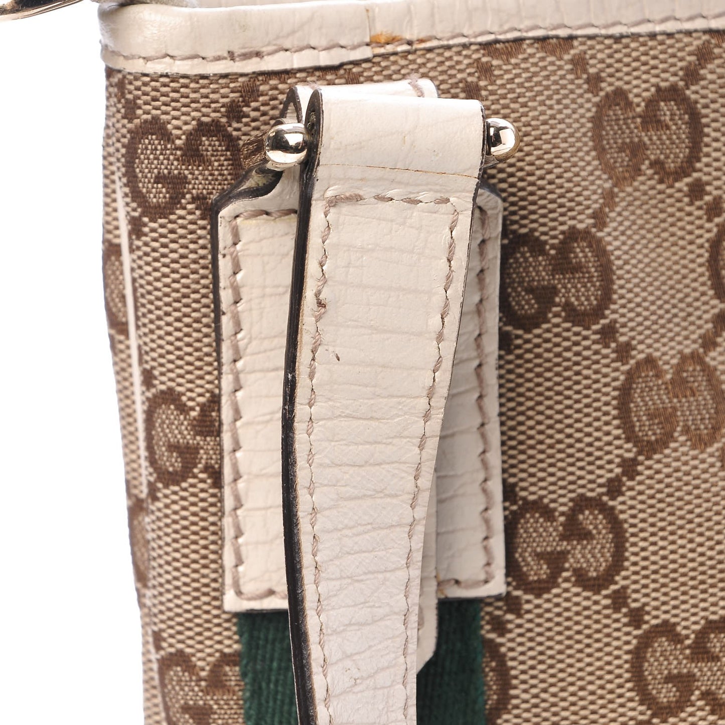 Monogram Web Jolicoeur Charms Messenger White