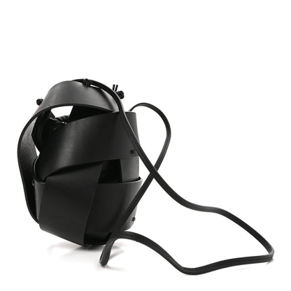 Loewe Calfskin Interlaced Pocket Bag Black 3 of 9