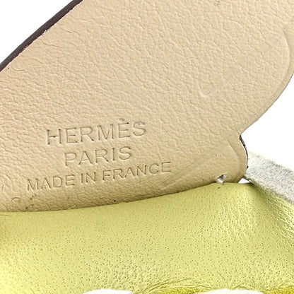 Hermes Milo Lambskin Grigri Rodeo Pegase Horse Bag Charm PM Jaune Bourgeon Bleu Brume Nata 3 of 3