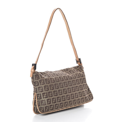 Fendi Zucchino Baguette Beige 4 of 10
