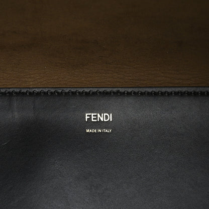 Fendi Vitello King Plexiglass Large Fendi Sunshine Shopper Tote Black 6 of 10