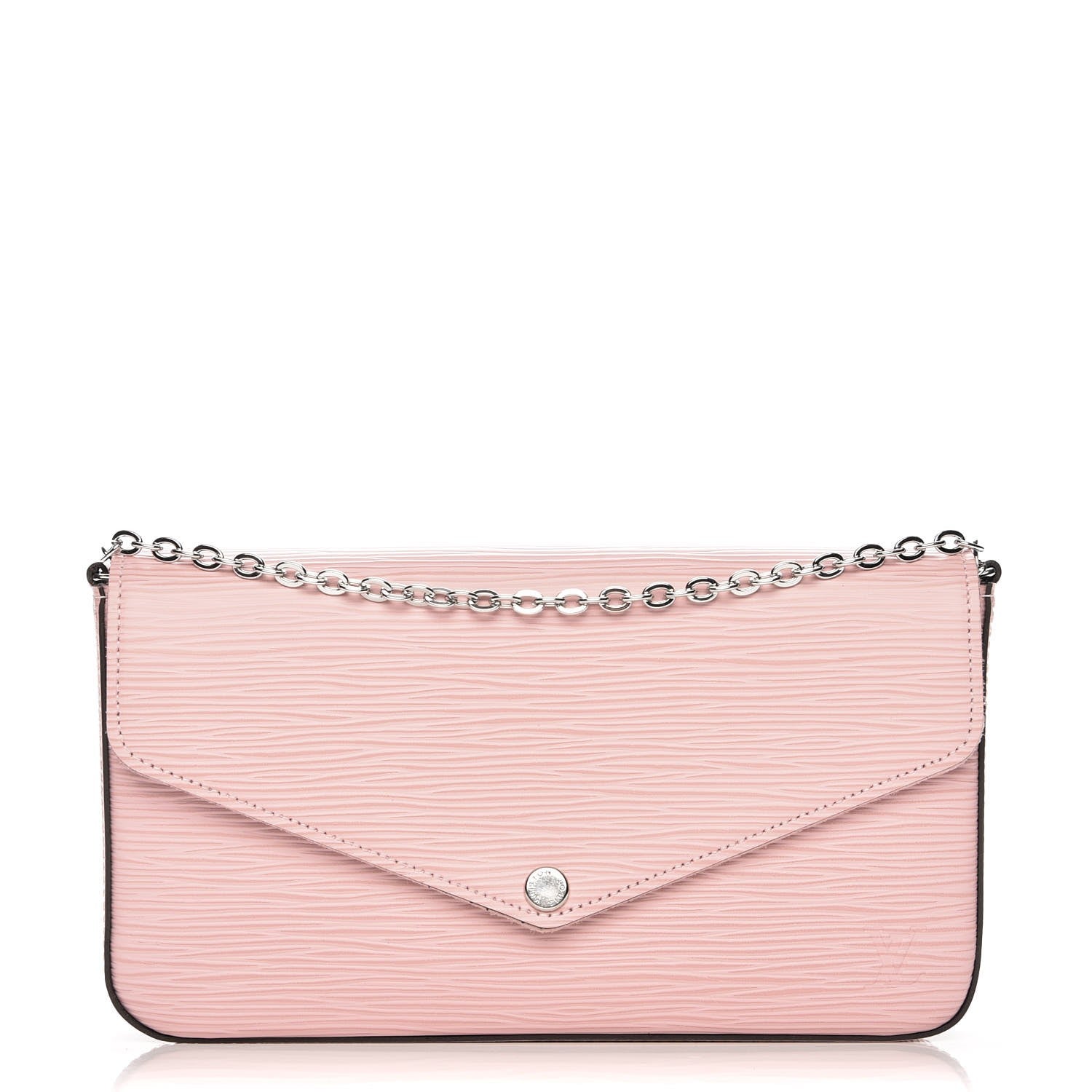Louis Vuitton Epi Pochette Felicie Rose Ballerine 1 of 9
