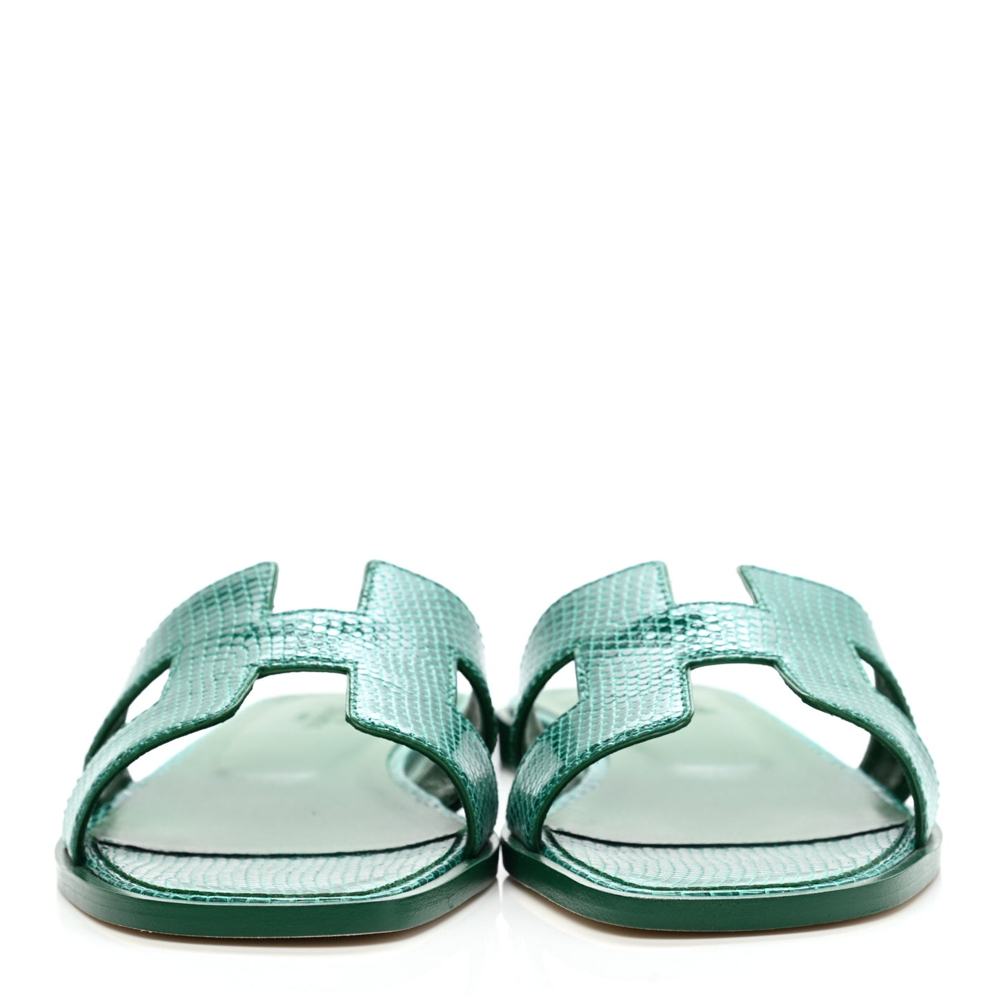 Lizard Oran Sandals 37 Vert Emeraude