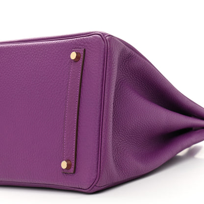 Hermes Togo Birkin 35 Anemone 10 of 11