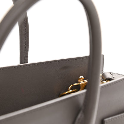 Saint Laurent Grained Calfskin Baby Sac De Jour Fog 13 of 15