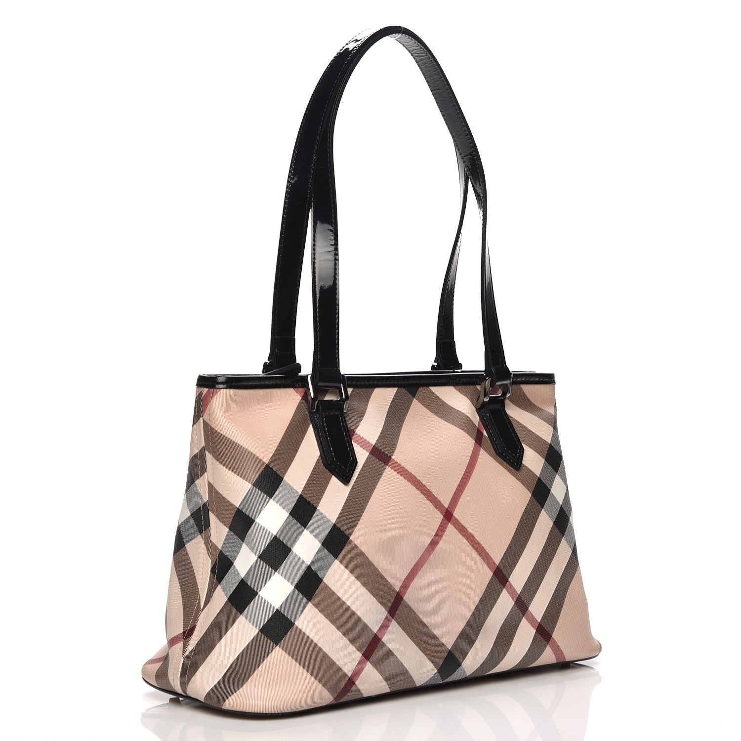 Burberry Supernova Check Regent Tote Black 3 of 10