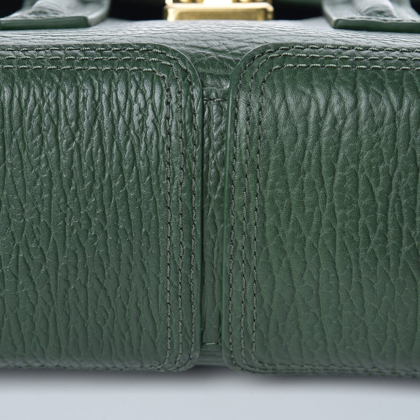 3.1 Textured Calfskin Mini Pashli Satchel Jade
