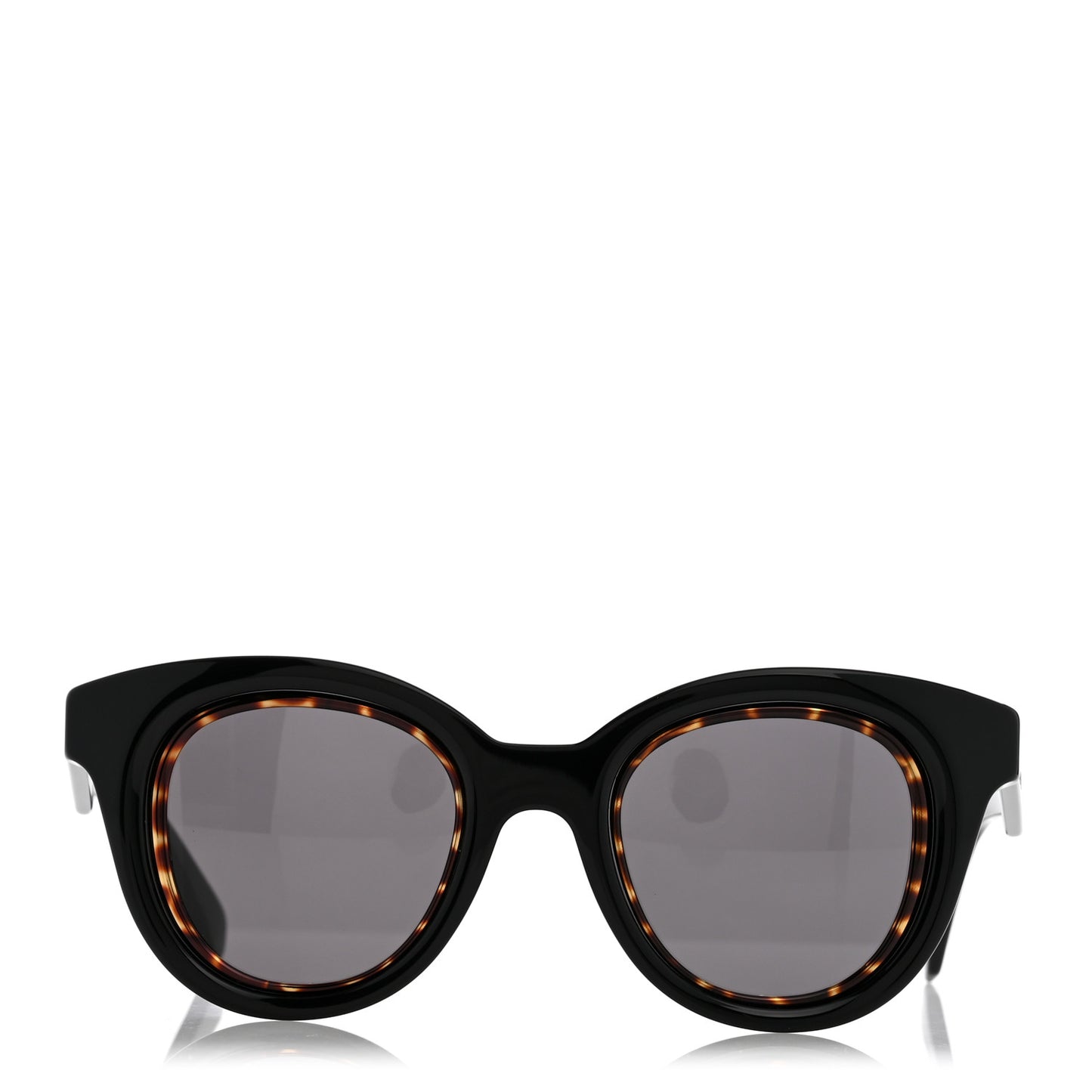 Acetate Mini Anagram Butterfly Sunglasses LW40183I Black