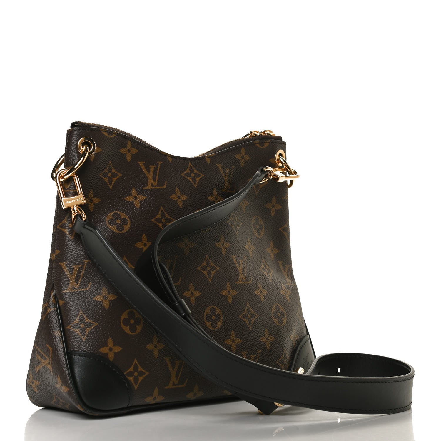 Louis Vuitton Monogram Odeon PM Black 3 of 11