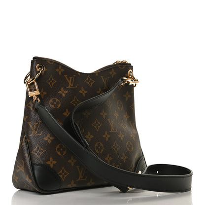 Louis Vuitton Monogram Odeon PM Black 3 of 11