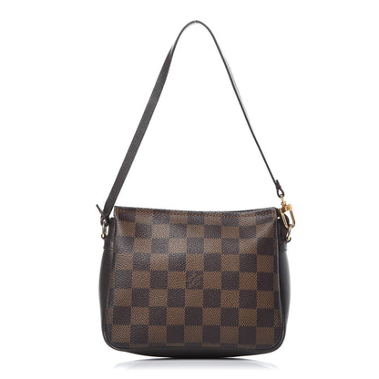 Louis Vuitton Damier Ebene Trousse Make Up Bag Pochette 1 of 12