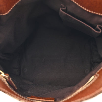 Gucci Monogram Bamboo Handle Bag Brown 5 of 15