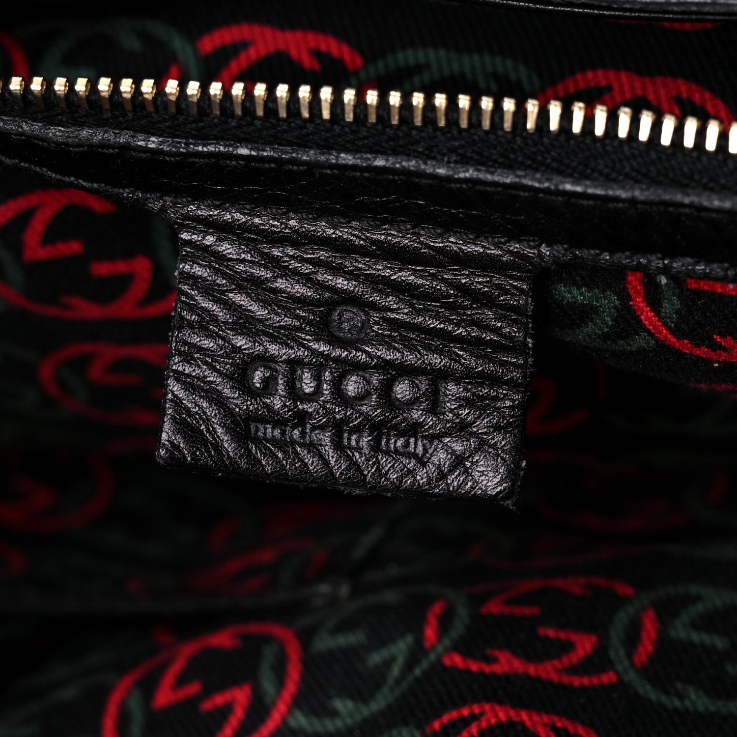 Gucci Calfskin Large Britt Shoulder Bag Black 6 of 26
