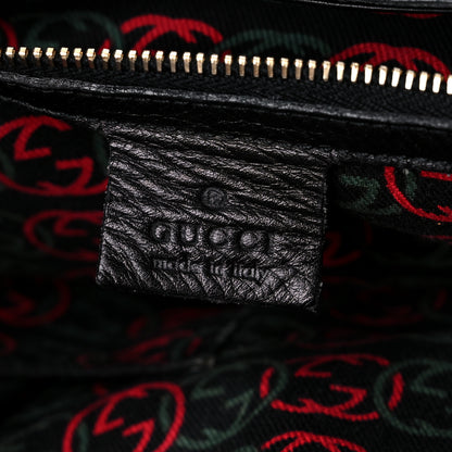 Gucci Calfskin Large Britt Shoulder Bag Black 6 of 26