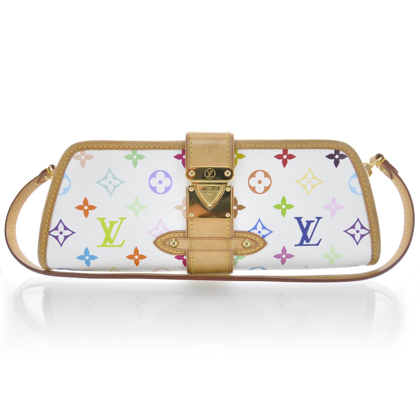 Monogram Multicolor Shirley White