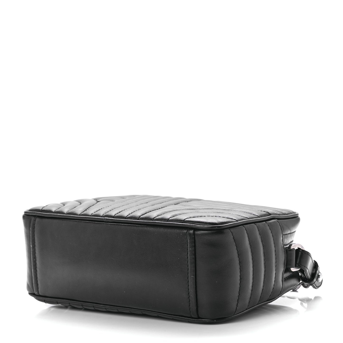 Soft Calfskin Diagramme Camera Bag Black
