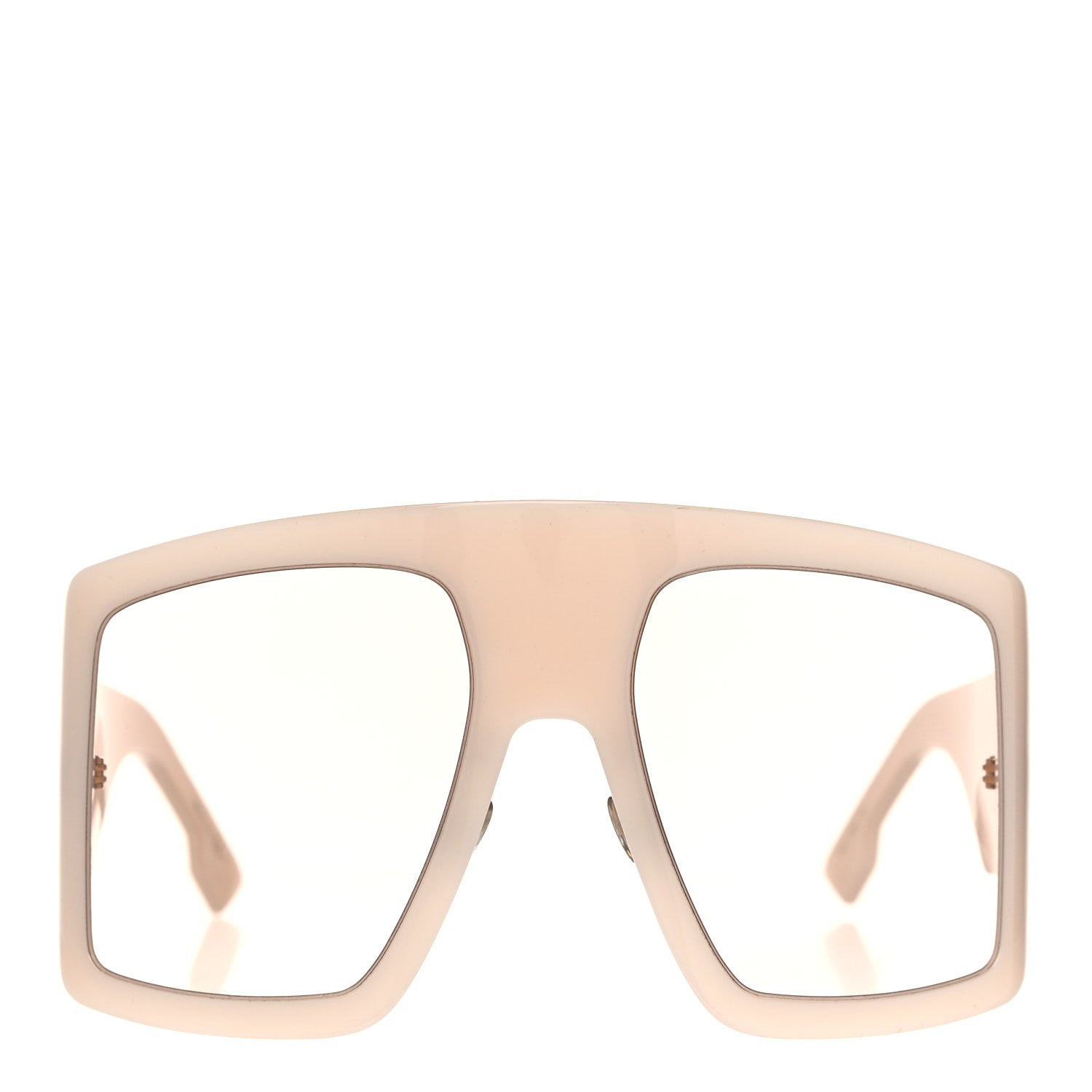 Christian Dior Acetate DiorSo Light 1 Shield Sunglasses Ivory 2 of 9