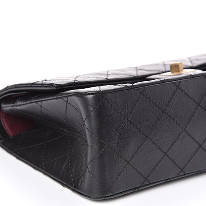 Chanel Aged Calfskin Quilted 2.55 Reissue 226 Flap Black 10 of 13