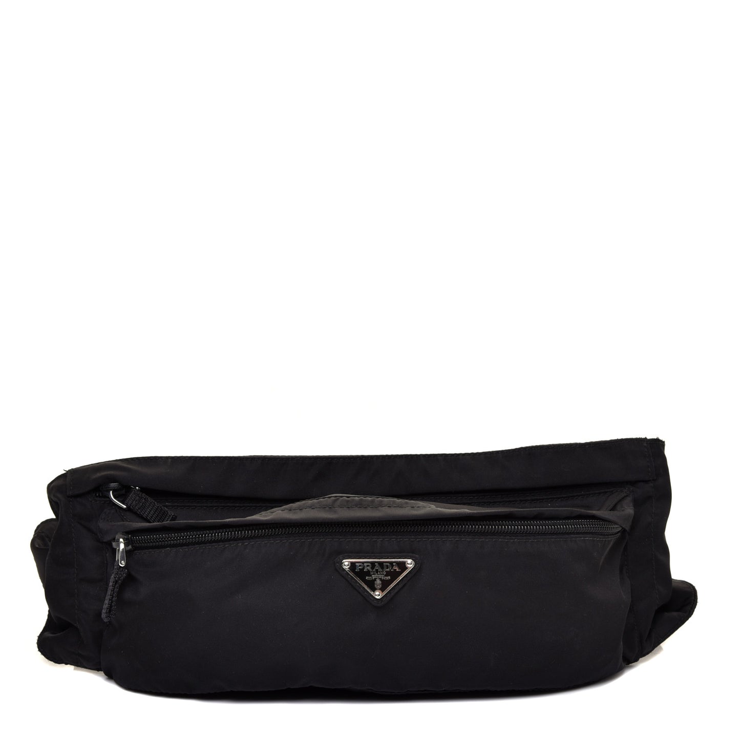 Tessuto Nylon Montagna Belt Bag Black