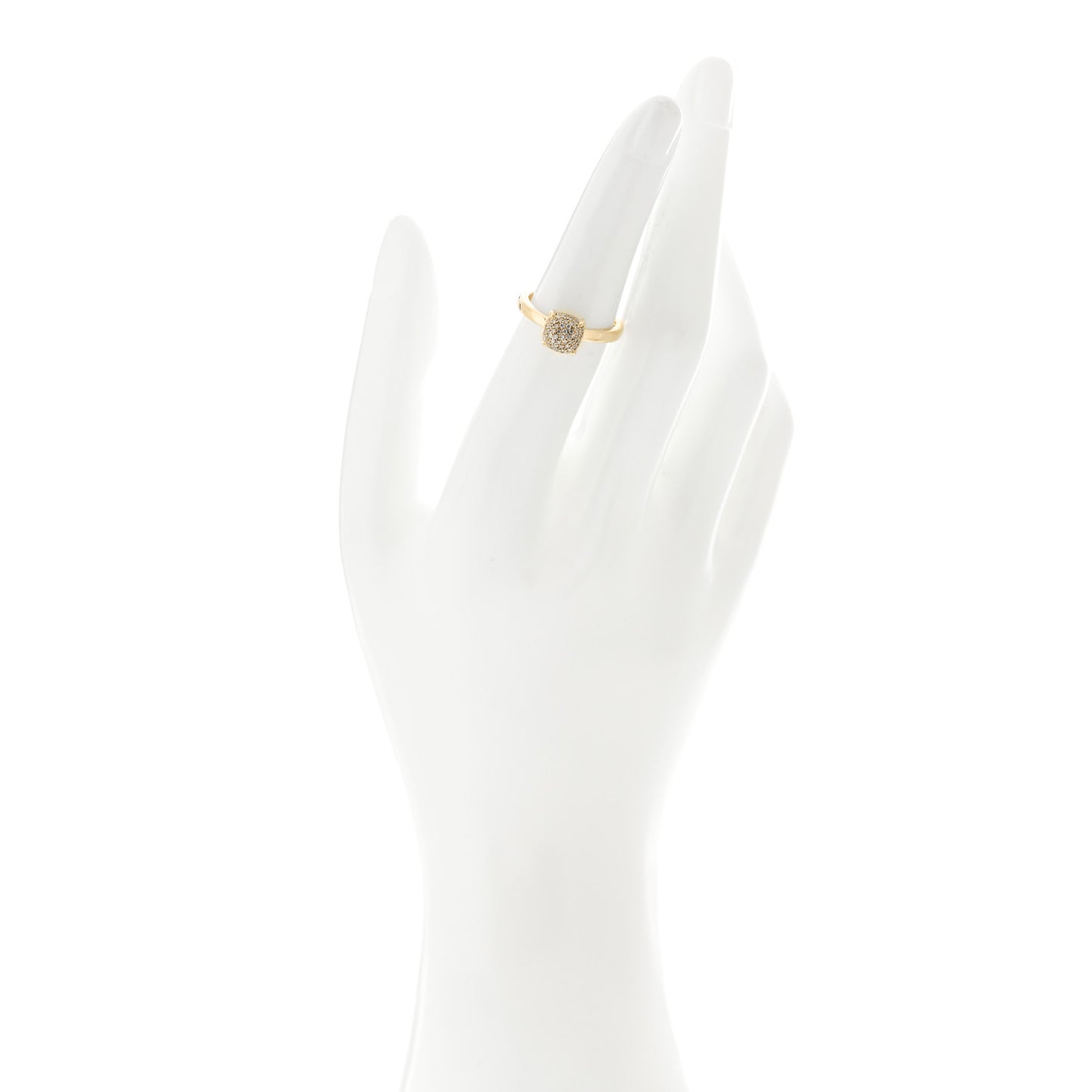 18K Yellow Gold Diamond 7mm Paloma Picasso Sugar Stacks Ring 52 6