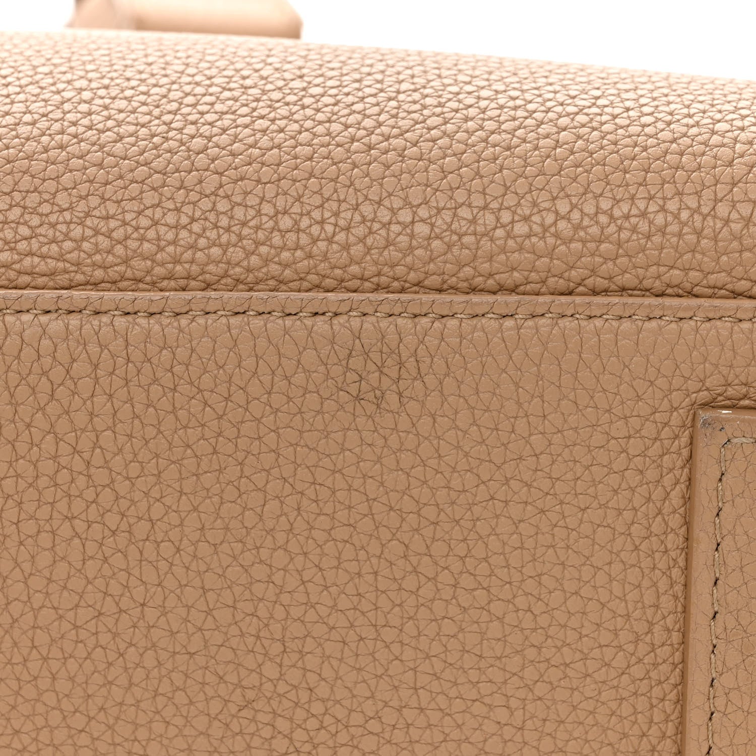 Saint Laurent Grained Calfskin Baby Sac De Jour Souple Dark Beige 15 of 15