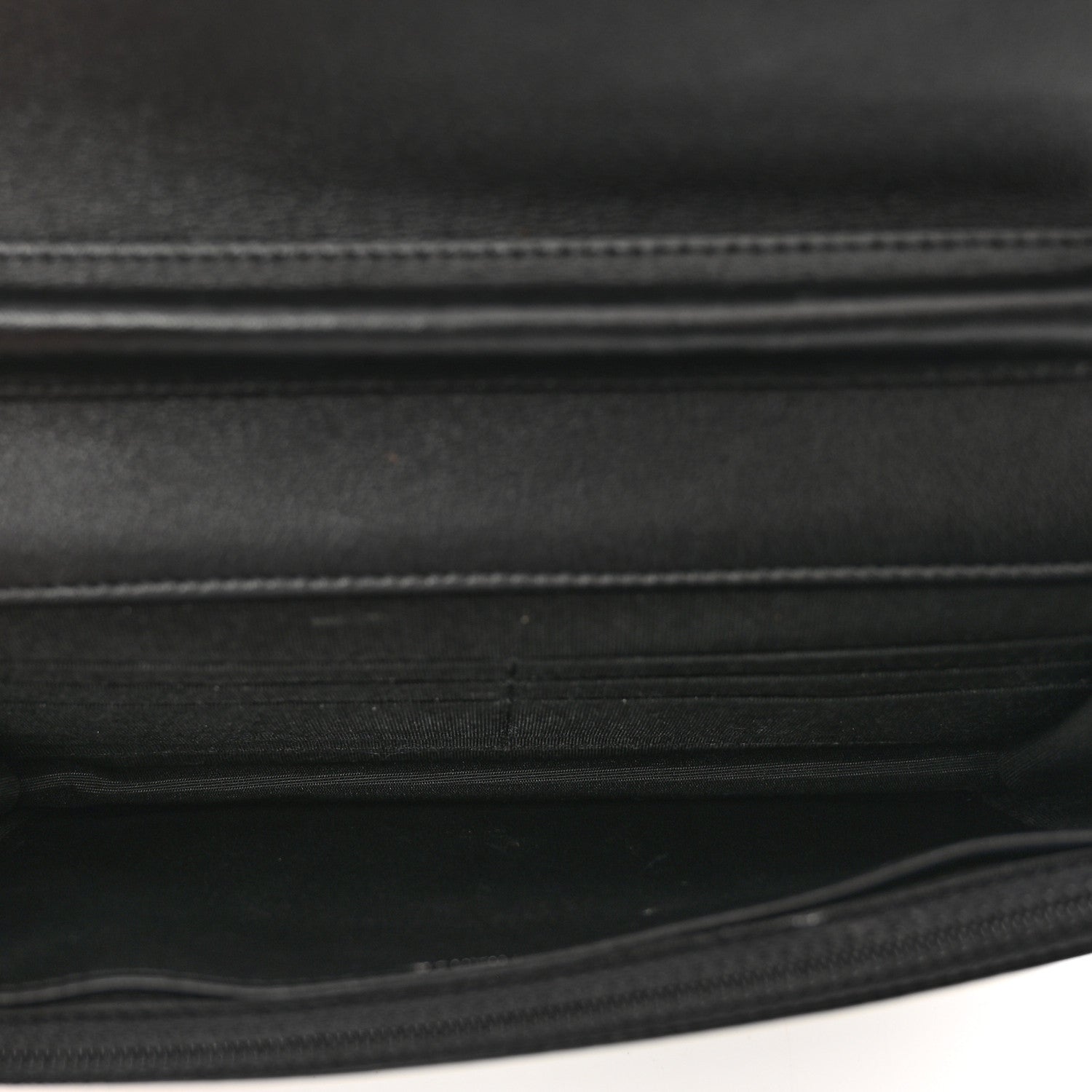 Chanel Caviar Timeless CC Wallet on Chain WOC Black 6 of 13