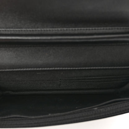 Chanel Caviar Timeless CC Wallet on Chain WOC Black 6 of 13