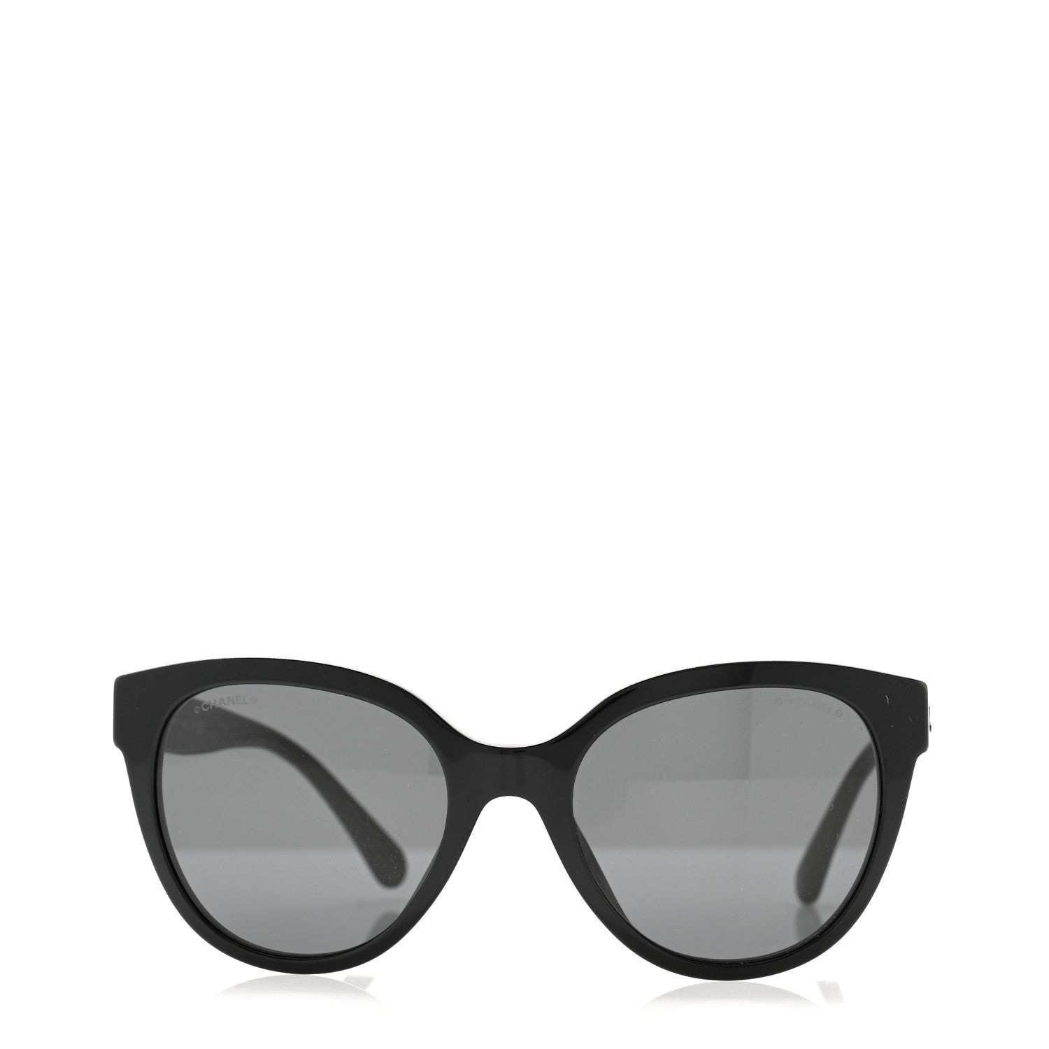 Chanel Acetate CC Butterfly Sunglasses 5414-A Black 2 of 8