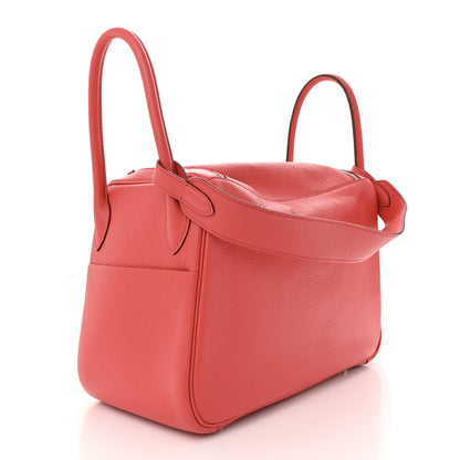 Hermes Taurillon Clemence Lindy 34 Rose Jaipur 3 of 13
