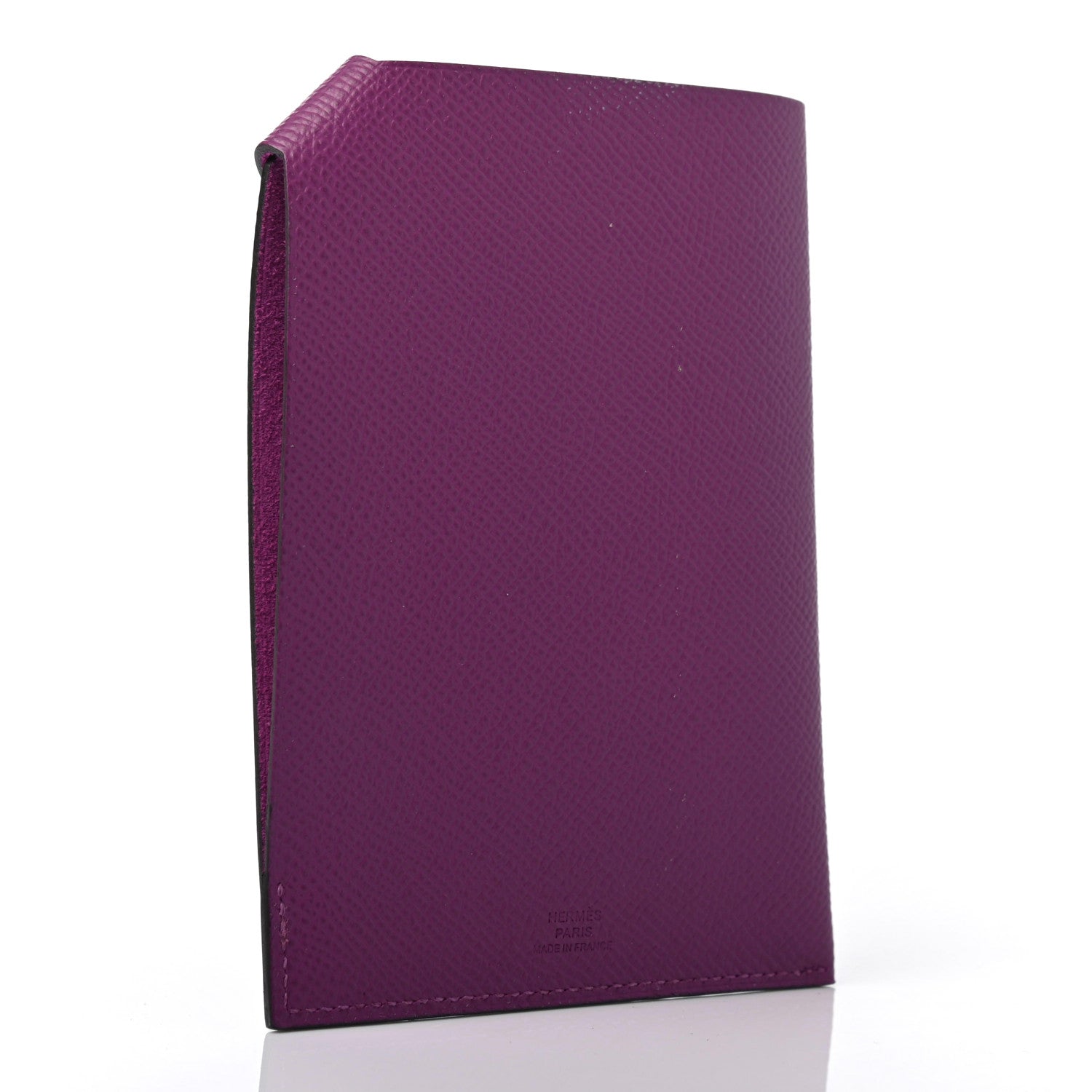 Hermes Epsom Tarmac Dot PM Passport Holder Anemone Deep Blue 2 of 4