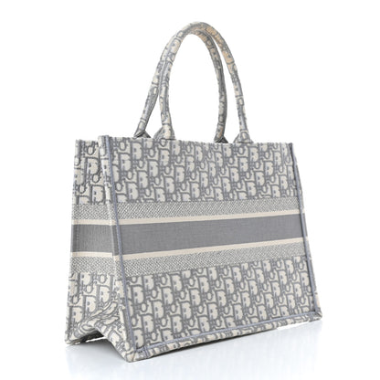 Christian Dior Oblique Medium Book Tote Grey 2 of 7