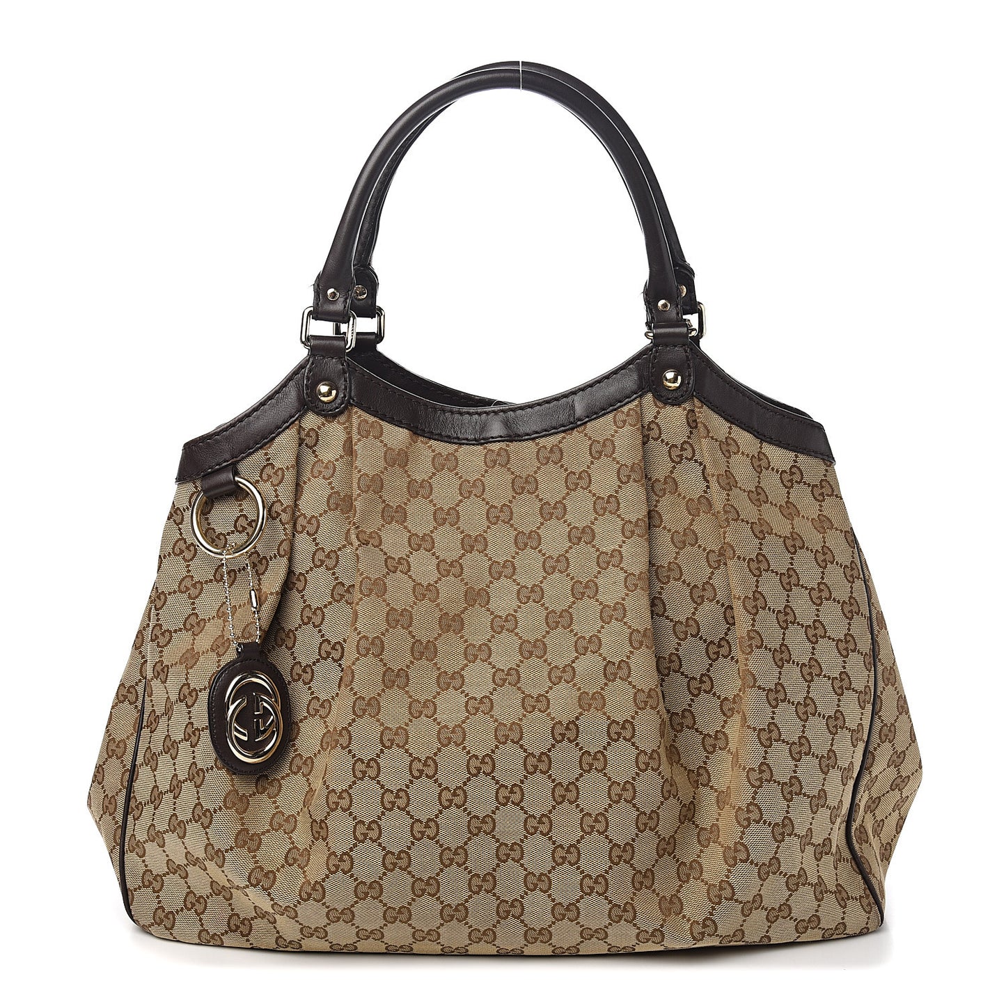 Monogram Large Sukey Tote Dark Brown