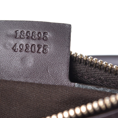 Gucci GG Plus Monogram Web Medium Joy Boston Dark Brown 9 of 14