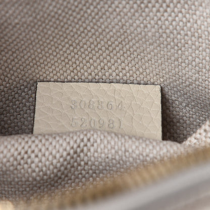 Gucci Pebbled Calfskin Small Soho Disco Bag Off White 7 of 10