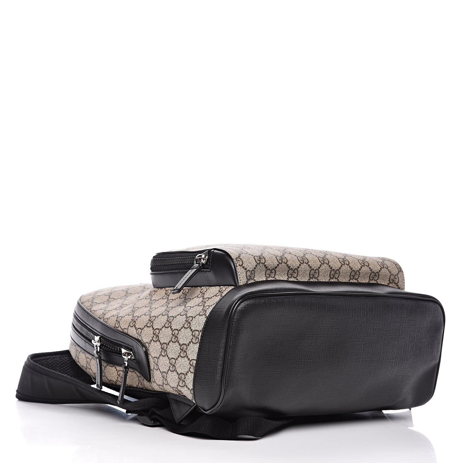 Gucci GG Supreme Monogram Medium Backpack Black 4 of 11