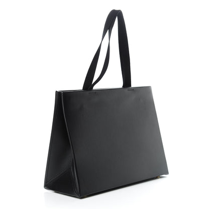 Valentino Garavani Printed Calfskin VLTN Tote Black 3 of 12