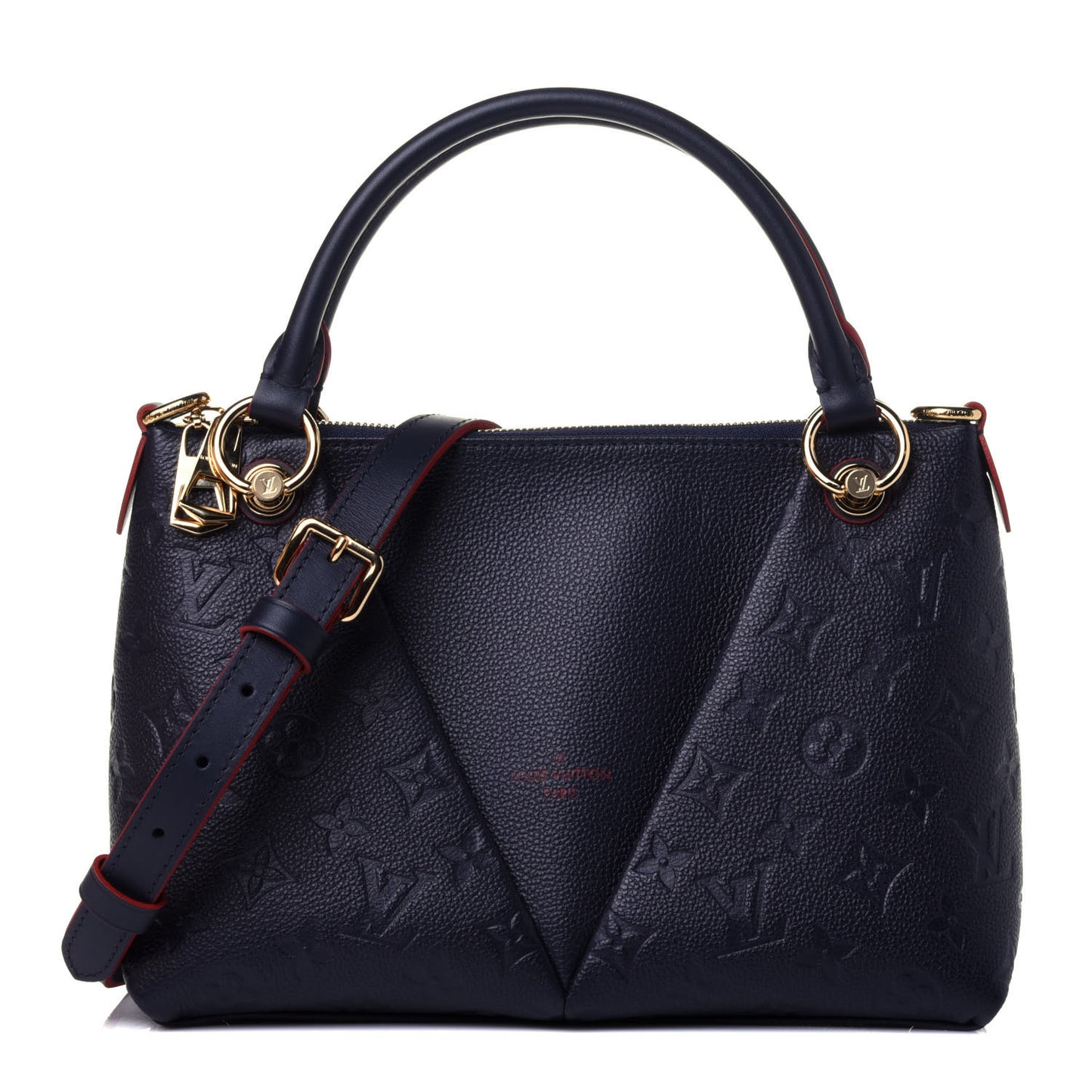 Empreinte V Tote BB Marine Rouge