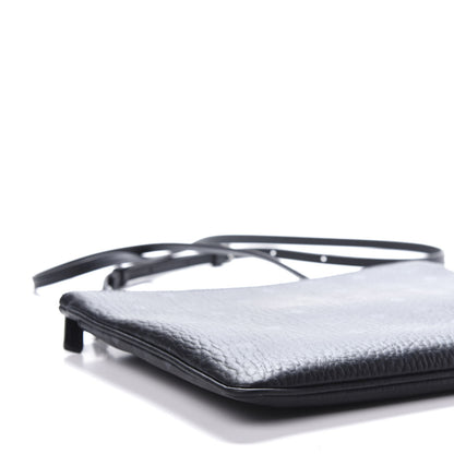 MCM Visetos Medium Crossbody Pouch Black 6 of 10