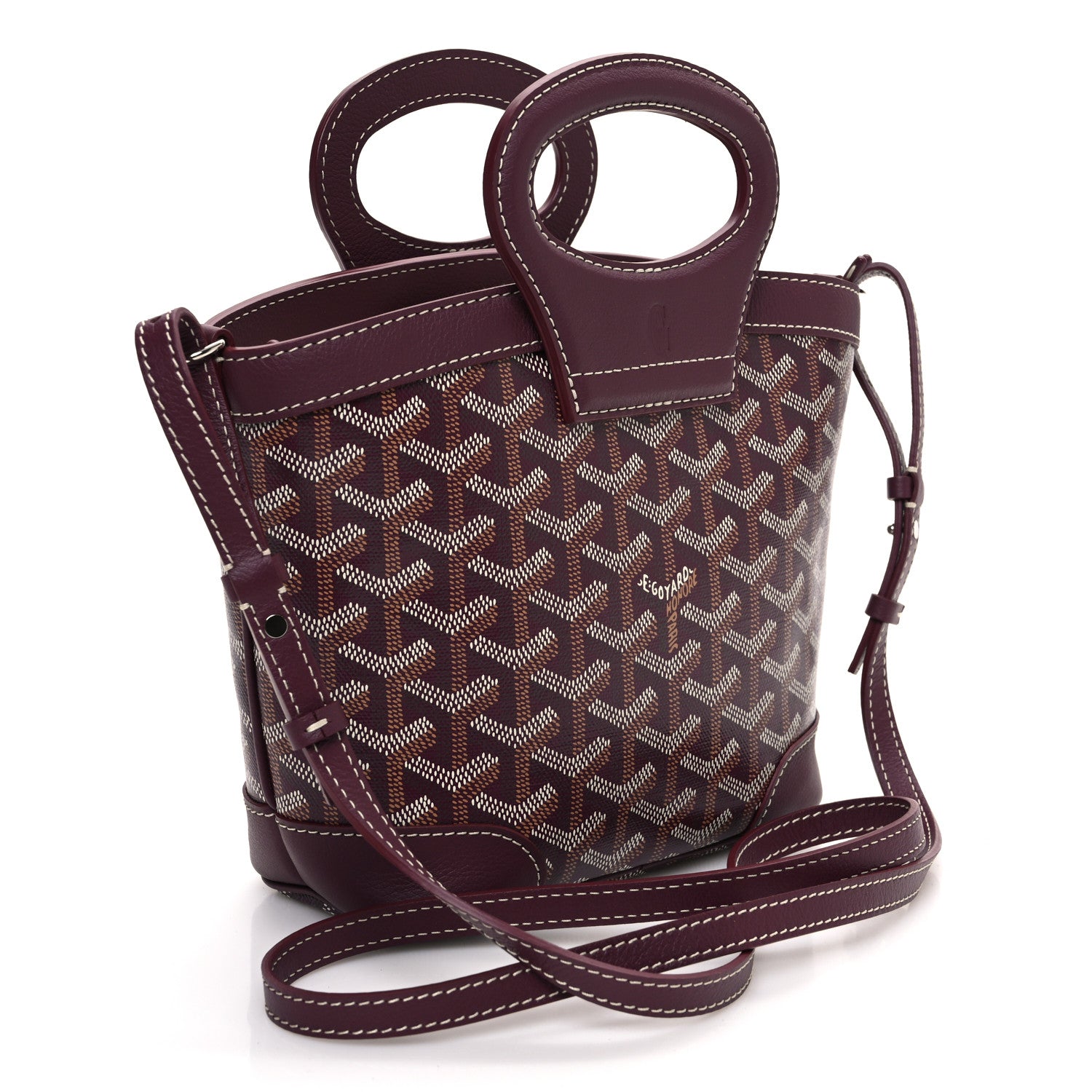 Goyard Goyardine Beluga Mini Burgundy 3 of 10
