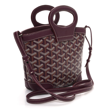 Goyard Goyardine Beluga Mini Burgundy 3 of 10