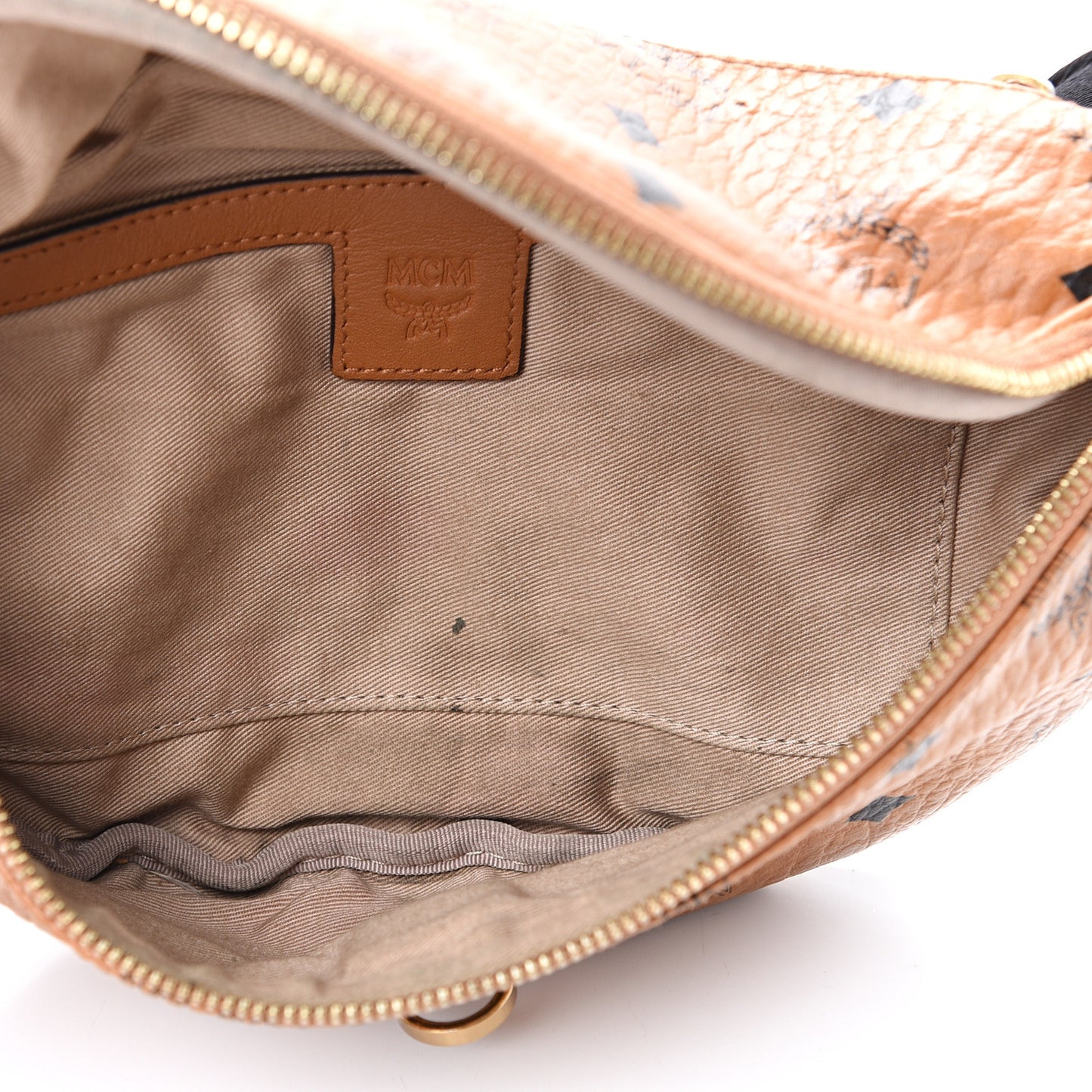 Visetos Small Fusten Belt Bag Cognac