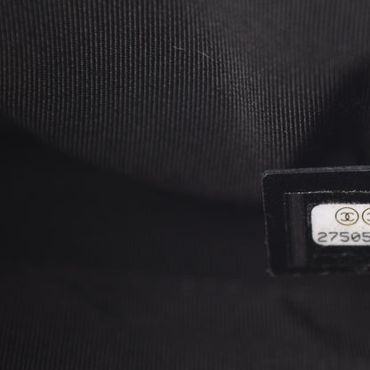 Chanel Lambskin Quilted Waist Bag Fanny Pack Black 9 of 11