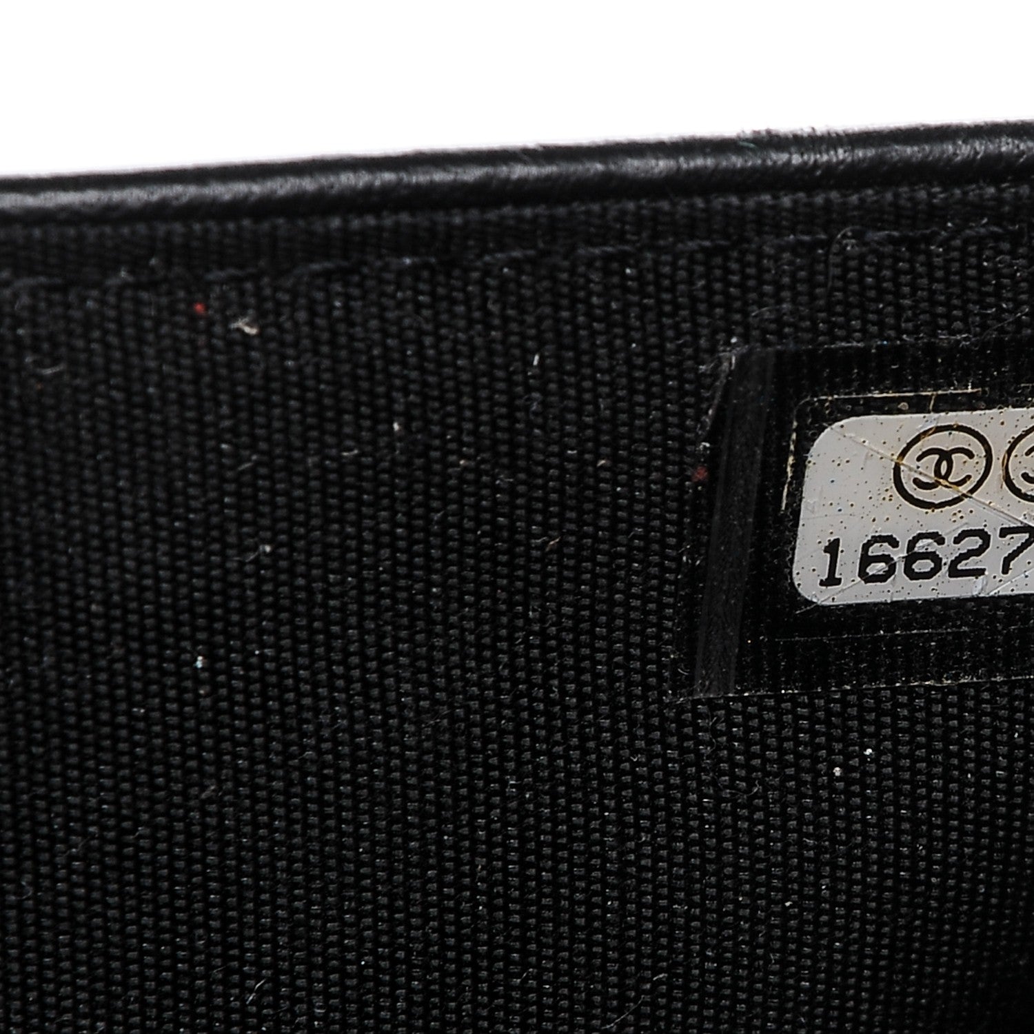 Chanel Lambskin Quilted Large Boy Flap Wallet Black 7 of 7