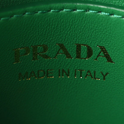 Prada Saffiano Cuir Mini Double Bag Mango 6 of 9